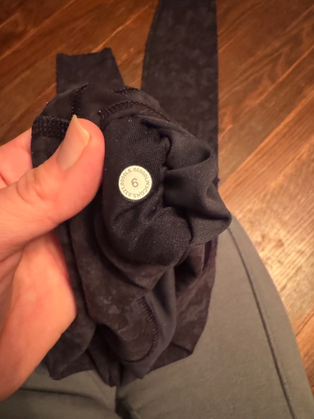 lululemon athletica Black Subtle Pattern Leggings - Picture 4 of 4